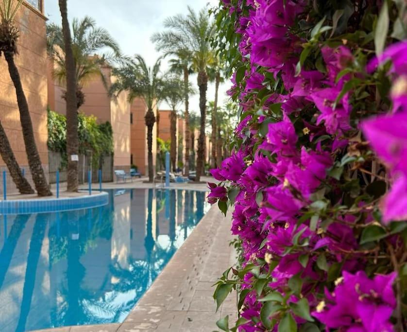 Joli Appartement T2 Residence Avec Piscines Marrakesh Luaran gambar